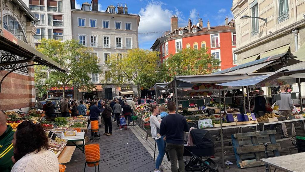 Cosy And Calm In Grenoble City Heart With Free And Large Parking Q-Park Chavant Bagian luar foto